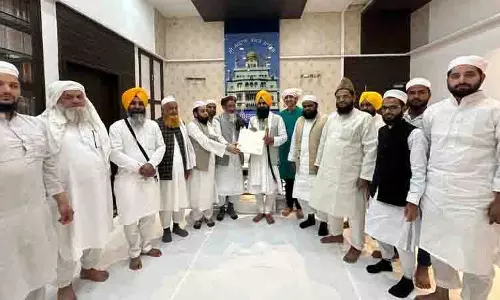 जमीयत प्रतिनिधियों ने Akal Takht के कार्यवाहक जत्थेदार से मुलाकात की