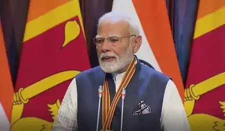 भारत सदैव श्रीलंका के लोगों की विकास यात्रा का समर्थन करेगा : पीएम मोदी भारत सदैव श्रीलंका के लोगों की विकास यात्रा का समर्थन करेगा : पीएम मोदी