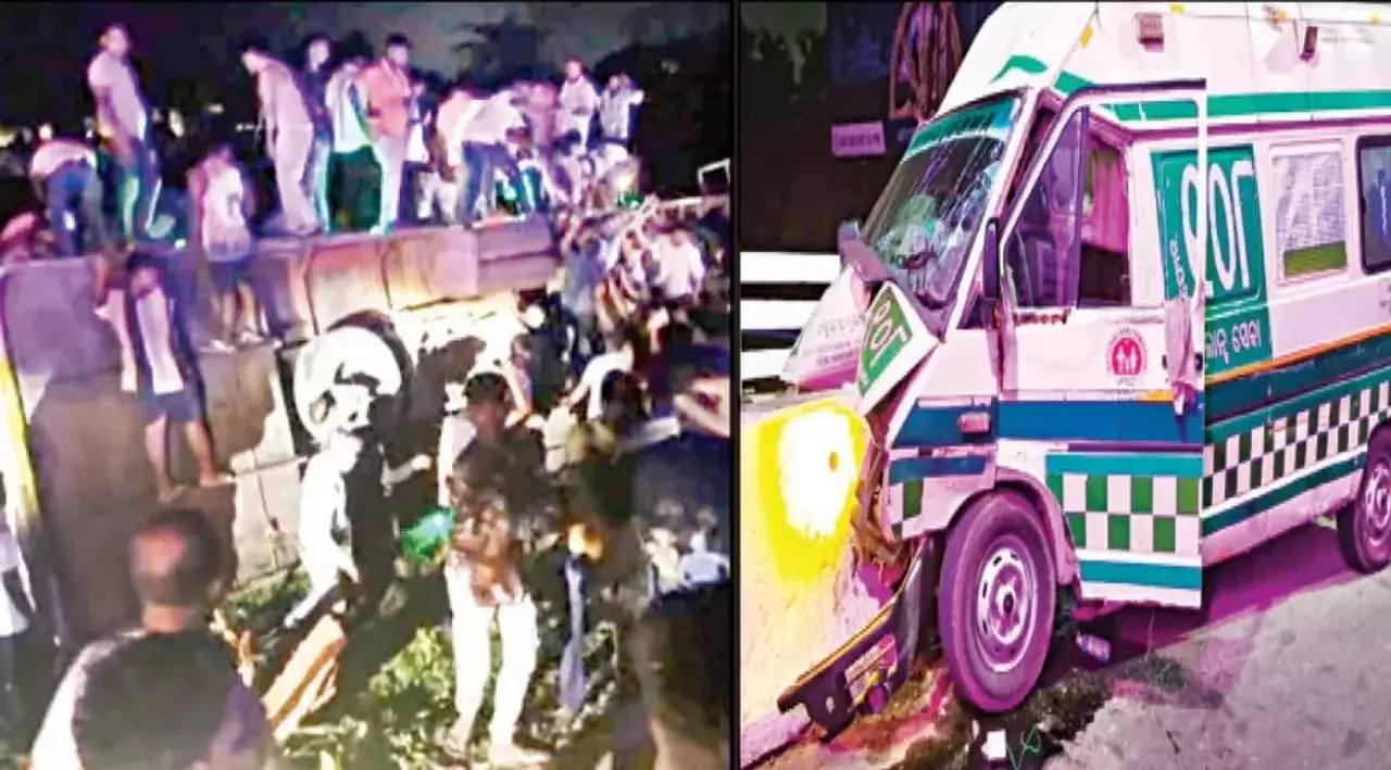 Odisha: बांग्लादेशी पर्यटकों को ले जा रही बस भुवनेश्वर-पुरी राष्ट्रीय राजमार्ग पर दुर्घटनाग्रस्त Odisha: बांग्लादेशी पर्यटकों को ले जा रही बस भुवनेश्वर-पुरी राष्ट्रीय राजमार्ग पर दुर्घटनाग्रस्त