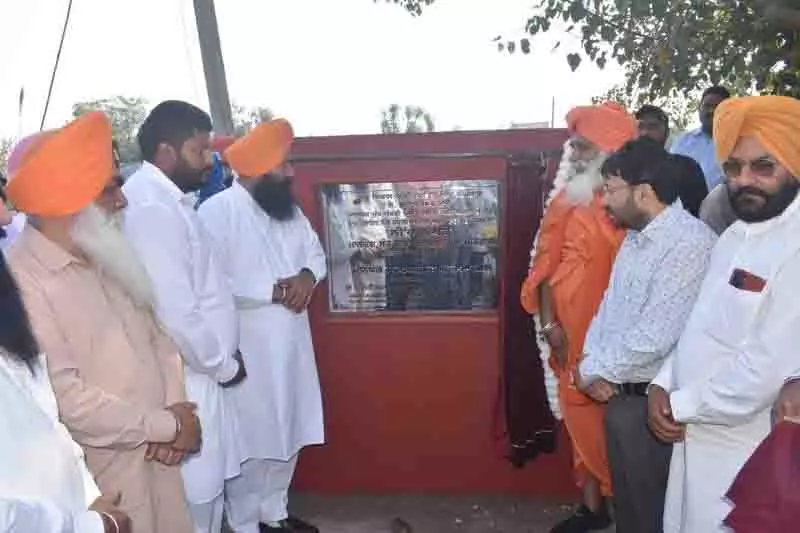 Sechewal ने 20 लाख रुपये की लागत वाली तालाब पुनरुद्धार परियोजना का शिलान्यास किया Sechewal ने 20 लाख रुपये की लागत वाली तालाब पुनरुद्धार परियोजना का शिलान्यास किया