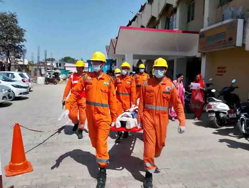 Nurpur अस्पताल में भूकंप मॉक ड्रिल Nurpur अस्पताल में भूकंप मॉक ड्रिल