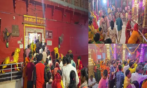 चैत्र नवरात्रि की नवमी को मां सिद्धिदात्री का पूजन, देशभर के मंदिरों में जुटे भक्त