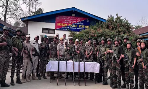 Manipur: सुरक्षा बलों ने जिरीबाम में 3 डीबीबीएल बंदूकें, 1 एसबीबीएल बंदूक बरामद की