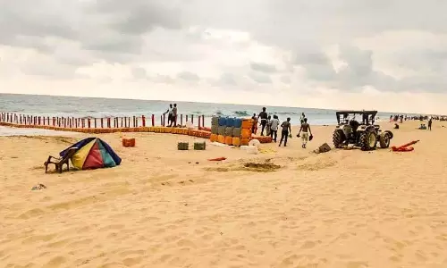 Kerala: पापनासम में एक और तैरते पुल का निर्माण