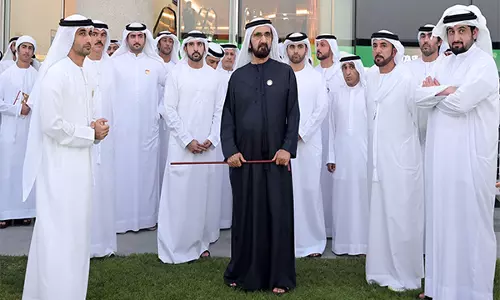 मोहम्मद बिन राशिद 29th Dubai World Cup में शामिल हुए मोहम्मद बिन राशिद 29th Dubai World Cup में शामिल हुए