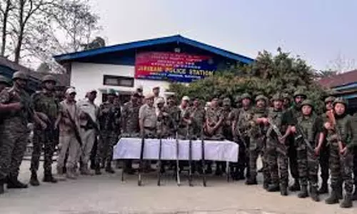 Manipur: जिरीबाम में हथियारों का जखीरा बरामद