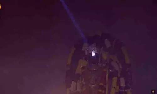 Ayodhya के राम जन्मभूमि मंदिर में सूर्य तिलक का आयोजन किया गया