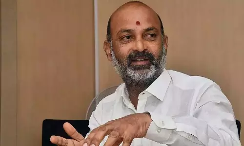 मोदी के चावल का श्रेय ले रही है कांग्रेस: Bandi Sanjay