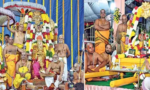Telangana: भद्राद्री में आज सीता राम का विवाह Telangana: भद्राद्री में आज सीता राम का विवाह