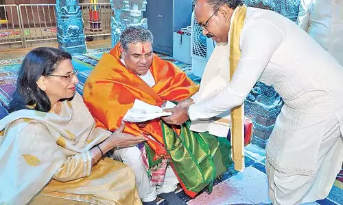 CJI जस्टिस संजीव खन्ना तिरुमाला पहुंचे