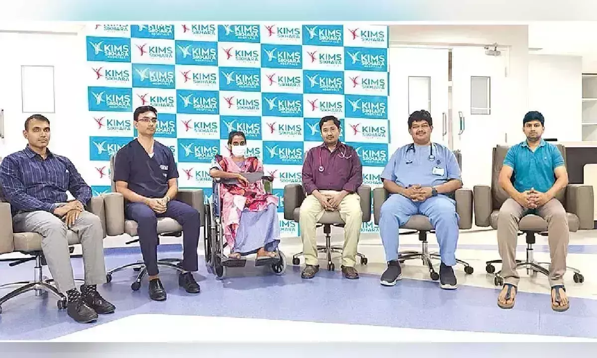 KIMS में प्लेक्स थेरेपी से मरीज का इलाज किया गया KIMS में प्लेक्स थेरेपी से मरीज का इलाज किया गया