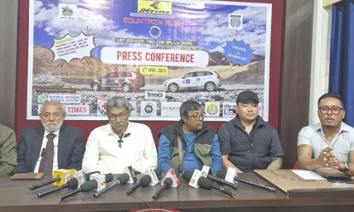 Sikkim में राष्ट्रीय स्तर की ‘माउंटेन रश’ कार रैली