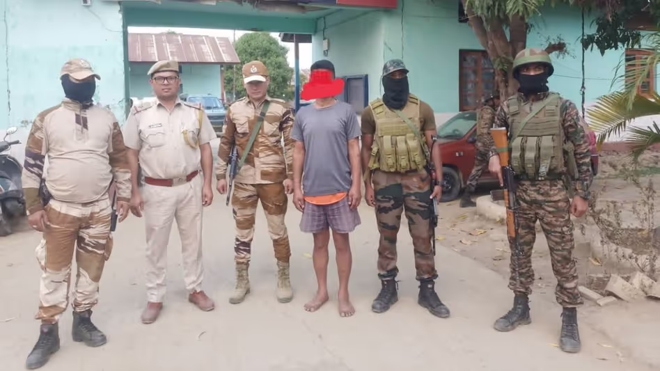 Manipur में समन्वित अभियान में चार उग्रवादी गिरफ्तार
