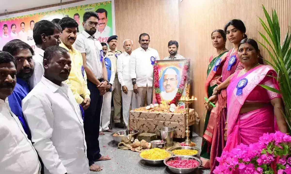 बाबू जगजीवन राम का जीवन प्रेरणादायी है: विधायक थुडी बाबू जगजीवन राम का जीवन प्रेरणादायी है: विधायक थुडी