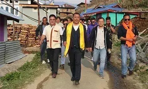 Arunachal: विधायक ने निकाली विकास यात्रा