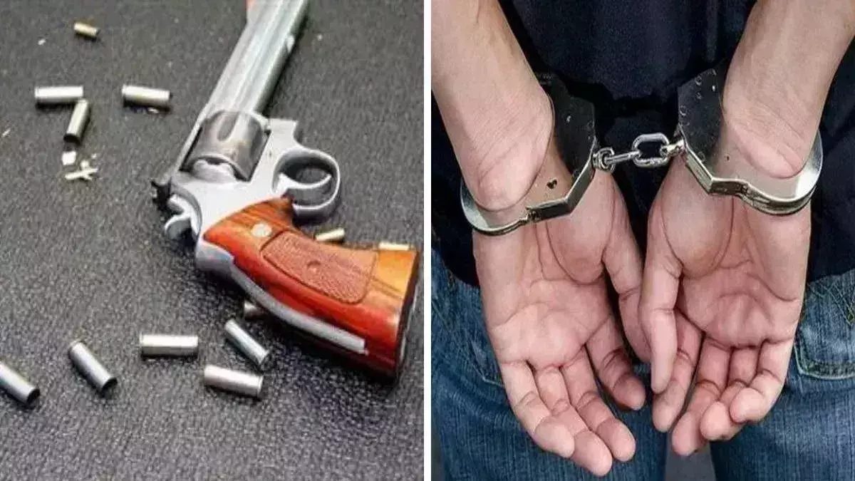 Dehradun: सरकारी पट्टी लगे वाहन में पिस्टल लहरा रहे थे युवक, पुलिस ने किया अरेस्ट