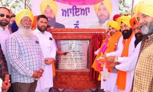 Jandiala में 9 करोड़ रुपये की विकास परियोजनाओं का किया शुभारंभ