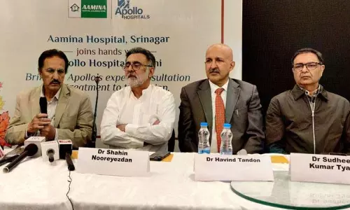 अपोलो ने Kashmir के आमिना ग्रुप के साथ सहयोग की घोषणा की