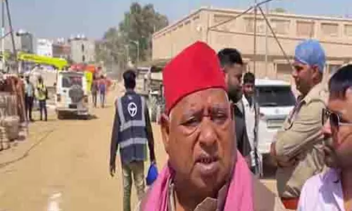 MP अवधेश प्रसाद ने रामनवमी पर अयोध्या में श्री राम जन्मभूमि मंदिर का किया दौरा MP अवधेश प्रसाद ने रामनवमी पर अयोध्या में श्री राम जन्मभूमि मंदिर का किया दौरा
