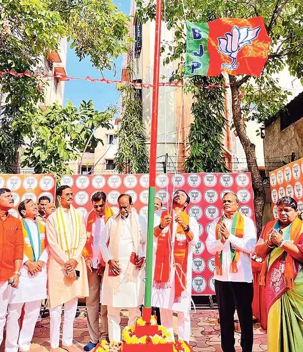 हम तेलंगाना में भी सत्ता में आने वाले हैं : Kishan Reddy हम तेलंगाना में भी सत्ता में आने वाले हैं : Kishan Reddy