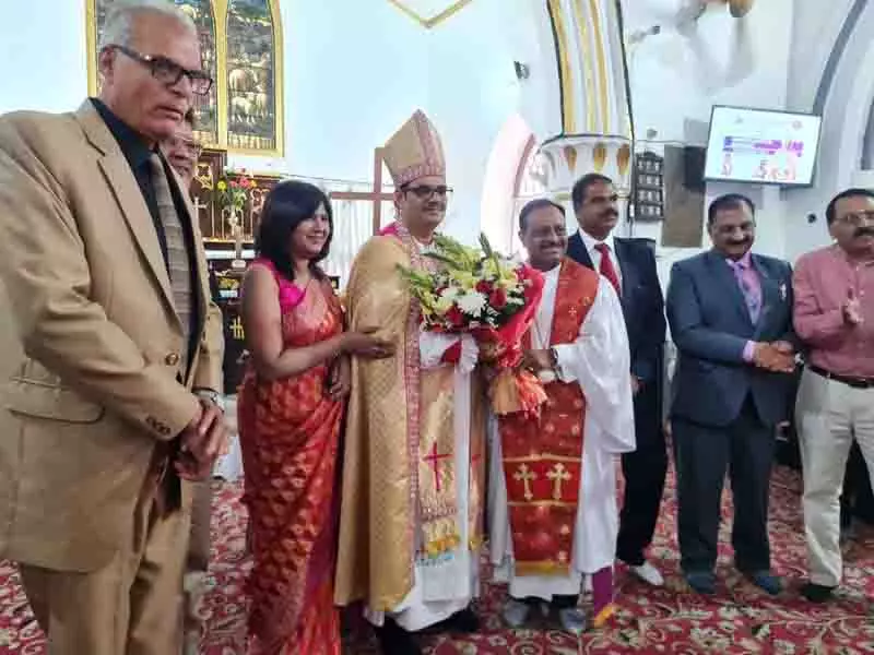 मनोज चरण अमृतसर डायोसीज़ के 8वें बिशप नियुक्त, CNI मनोज चरण अमृतसर डायोसीज़ के 8वें बिशप नियुक्त, CNI