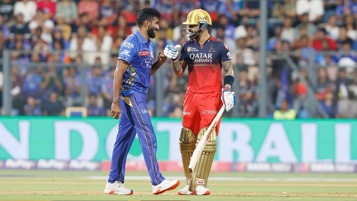 IPL 2025: आरसीबी ने मुंबई को 12 रनो से हराया IPL 2025: आरसीबी ने मुंबई को 12 रनो से हराया