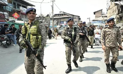 गृह मंत्री के दो दिवसीय Kashmir दौरे के लिए बहुस्तरीय सुरक्षा व्यवस्था
