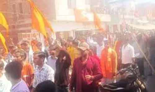 Lucknow: श्री राम शोभा यात्रा से गूंजा इंदिरा नगर ए ब्लॉक