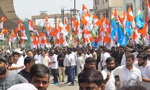राहुल गांधी का मिशन बिहार, कन्हैया कुमार के साथ सड़क पर उतरे
