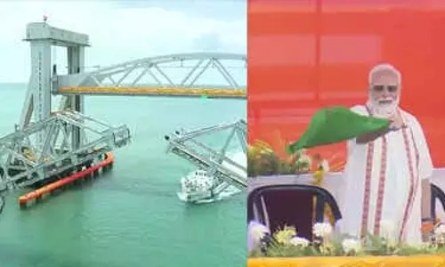 प्रधानमंत्री मोदी ने रामेश्वरम में नए पंबन रेल पुल का उद्घाटन किया