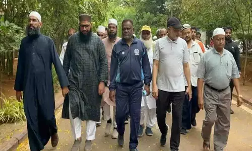 Telangana हज समिति ने तीर्थयात्रियों के लिए प्रशिक्षण शिविर आयोजित किया Telangana हज समिति ने तीर्थयात्रियों के लिए प्रशिक्षण शिविर आयोजित किया