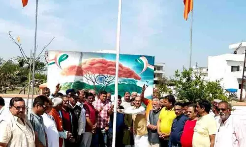 BJP ने मनाया स्थापना दिवस