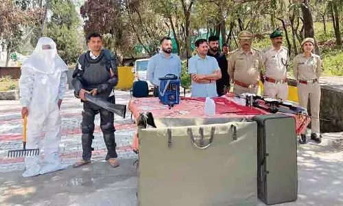 Himachal: गर्मियों में लगने वाली आग से वन संपदा को बचाने के लिए आधुनिक तकनीक Himachal: गर्मियों में लगने वाली आग से वन संपदा को बचाने के लिए आधुनिक तकनीक