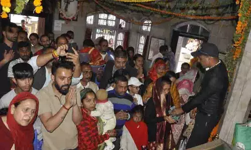 Navratri के दौरान 14 लाख तीर्थयात्रियों ने राज्य के शक्तिपीठों के दर्शन किए