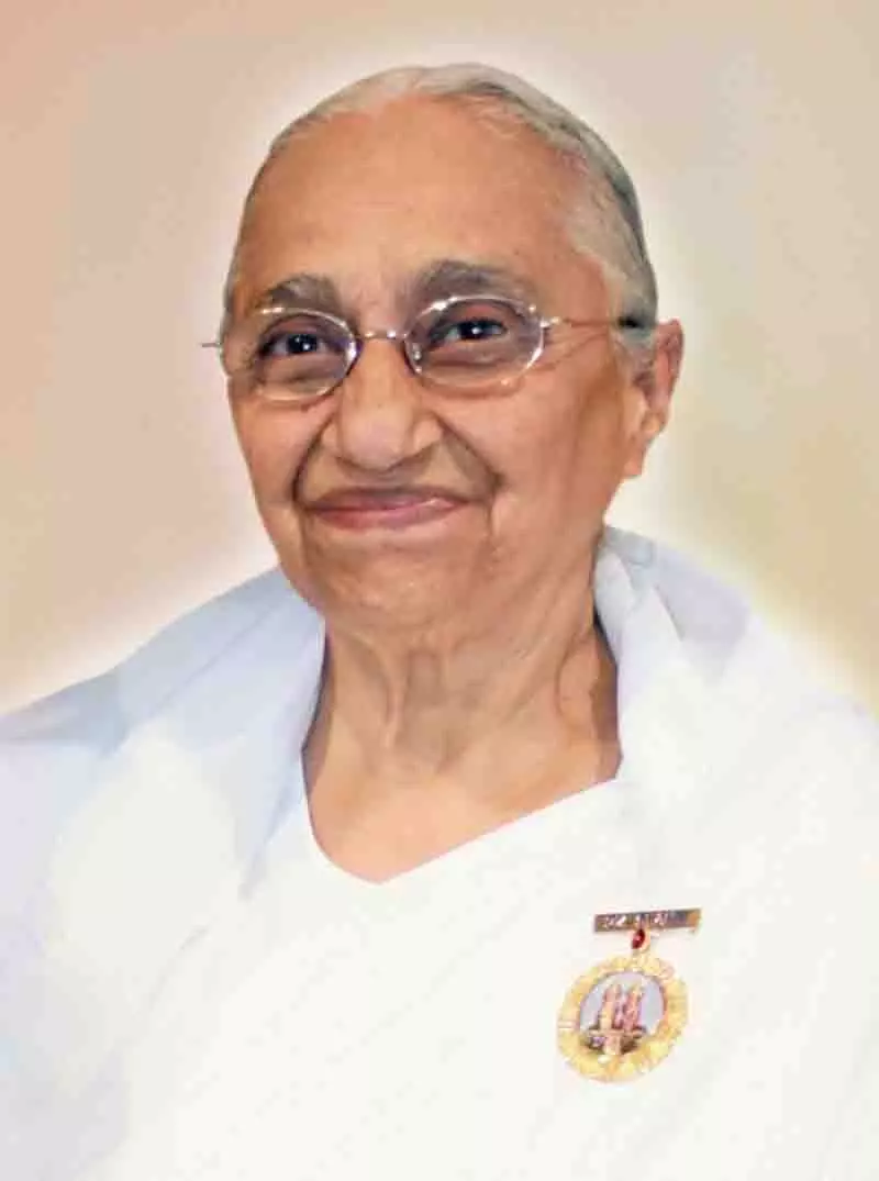 ब्रह्माकुमारीज की शताब्दी प्रमुख दादी Ratan Mohini का निधन ब्रह्माकुमारीज की शताब्दी प्रमुख दादी Ratan Mohini का निधन