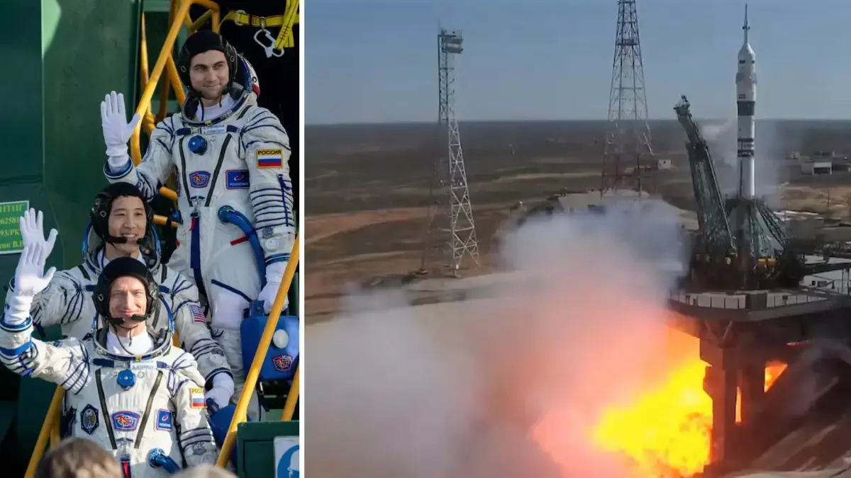 NASA के अंतरिक्ष यात्री 8 महीने के लिए ISS के लिए रवाना हुए NASA के अंतरिक्ष यात्री 8 महीने के लिए ISS के लिए रवाना हुए