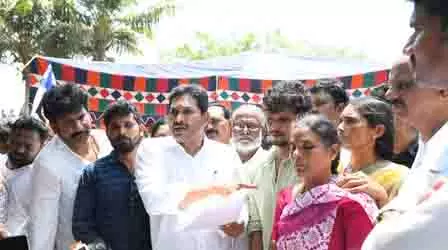 आंध्र प्रदेश में कानून-व्यवस्था बिगड़ रही: Jagan Mohan Reddy आंध्र प्रदेश में कानून-व्यवस्था बिगड़ रही: Jagan Mohan Reddy