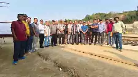 Mizoram की बैराबी-सैरांग रेलवे लाइन म्यांमार सीमा तक विस्तारित होगी Mizoram की बैराबी-सैरांग रेलवे लाइन म्यांमार सीमा तक विस्तारित होगी
