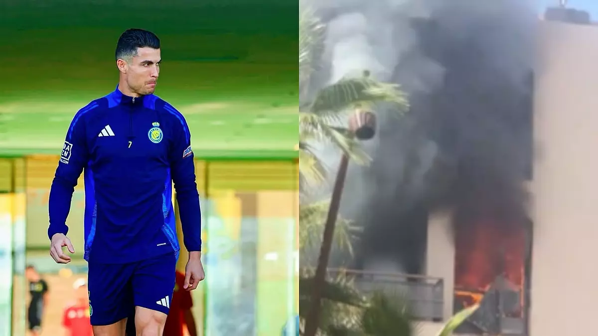 मोरक्को में क्रिस्टियानो रोनाल्डो के पेस्टाना CR7 होटल में लगी आग मोरक्को में क्रिस्टियानो रोनाल्डो के पेस्टाना CR7 होटल में लगी आग
