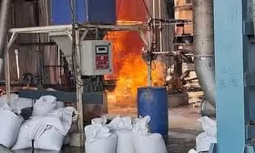 UP News: इथेनॉल फैक्ट्री में बॉयलर फटा,दो मजदूर झुलसे UP News: इथेनॉल फैक्ट्री में बॉयलर फटा,दो मजदूर झुलसे