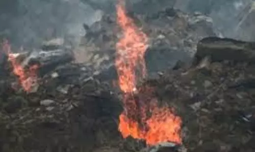 Araria: झमटा में आग की लपटों में स्वाहा हुए कई आशियाने Araria: झमटा में आग की लपटों में स्वाहा हुए कई आशियाने
