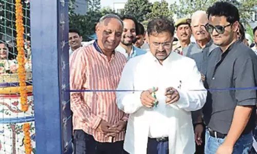 सतीश शर्मा ने KCPS and KCSC में पिकलबॉल कोर्ट, बॉक्स क्रिकेट एरिना का उद्घाटन किया