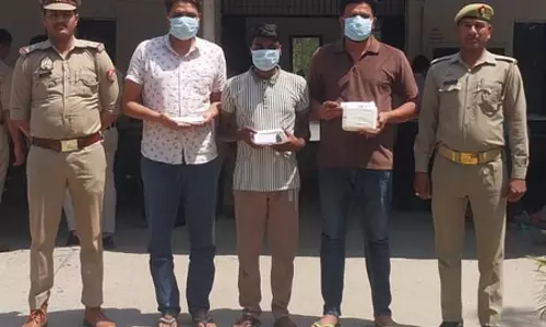 कंस्ट्रक्शन साइट पर धोखाधड़ी करने वाले गैंग के तीन सदस्य गिरफ्तार कंस्ट्रक्शन साइट पर धोखाधड़ी करने वाले गैंग के तीन सदस्य गिरफ्तार