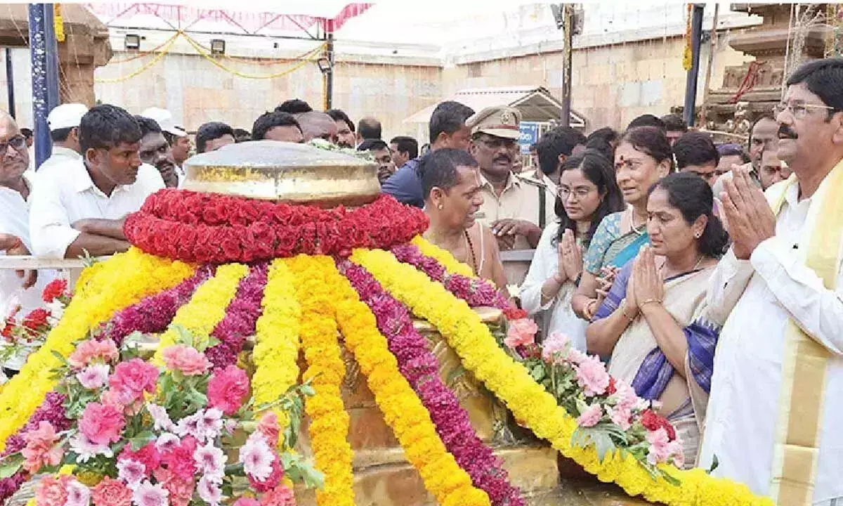 Andhra: कल्याणम उत्सवपूर्ण माहौल में आयोजित किया जाएगा