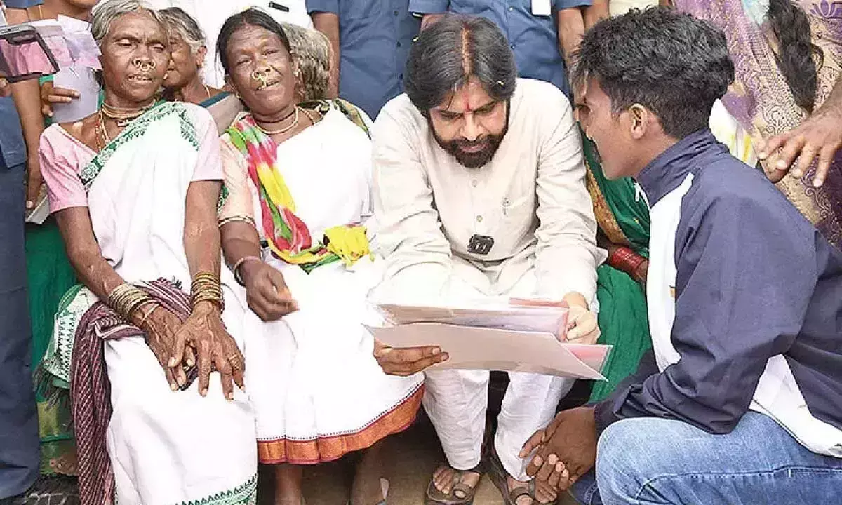 Andhra: पवन ने आदिवासी क्षेत्रों में बुनियादी सुविधाएं उपलब्ध कराने का संकल्प लिया
