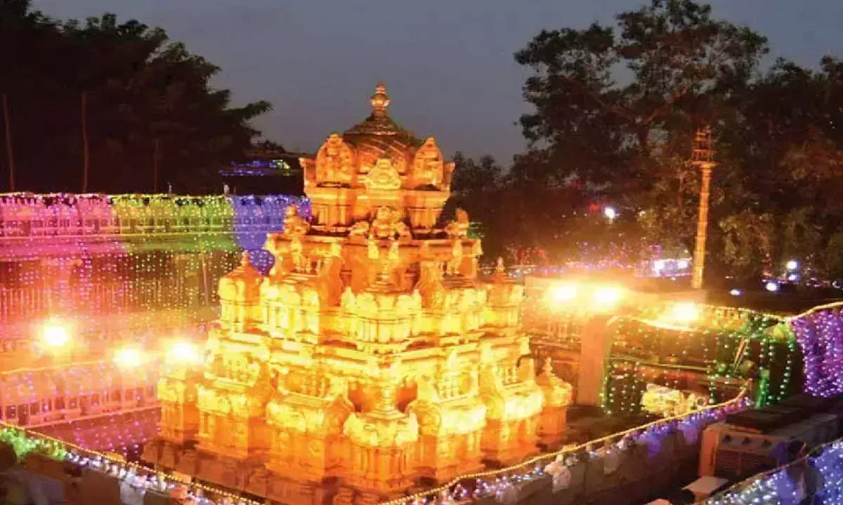 Andhra: दुर्गा मंदिर विकास कार्य में तेजी Andhra: दुर्गा मंदिर विकास कार्य में तेजी