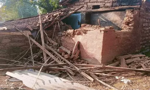 Chaibasa: जंगली हाथियों ने कई घरों को किया ध्वस्त, दहशत में ग्रामीण Chaibasa: जंगली हाथियों ने कई घरों को किया ध्वस्त, दहशत में ग्रामीण
