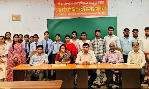 Ayodhya: अविवि-महाविद्यालय स्तरीय भाषण स्पर्धा में रंजना-काजल ने हासिल की जीत