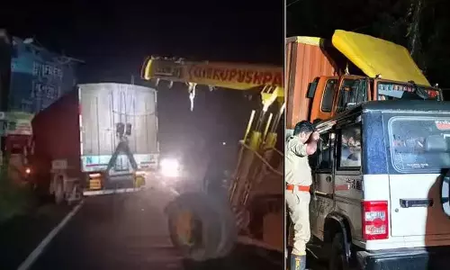 कोट्टायम में जीप और लॉरी की टक्कर में दो की मौत; तीन लोग घायल हो गए