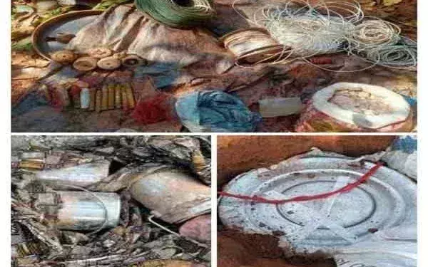 Ranchi: नक्सलियों के गढ़ का खात्मा करने में जुटे सुरक्षाबल , 559 आईईडी बरामद